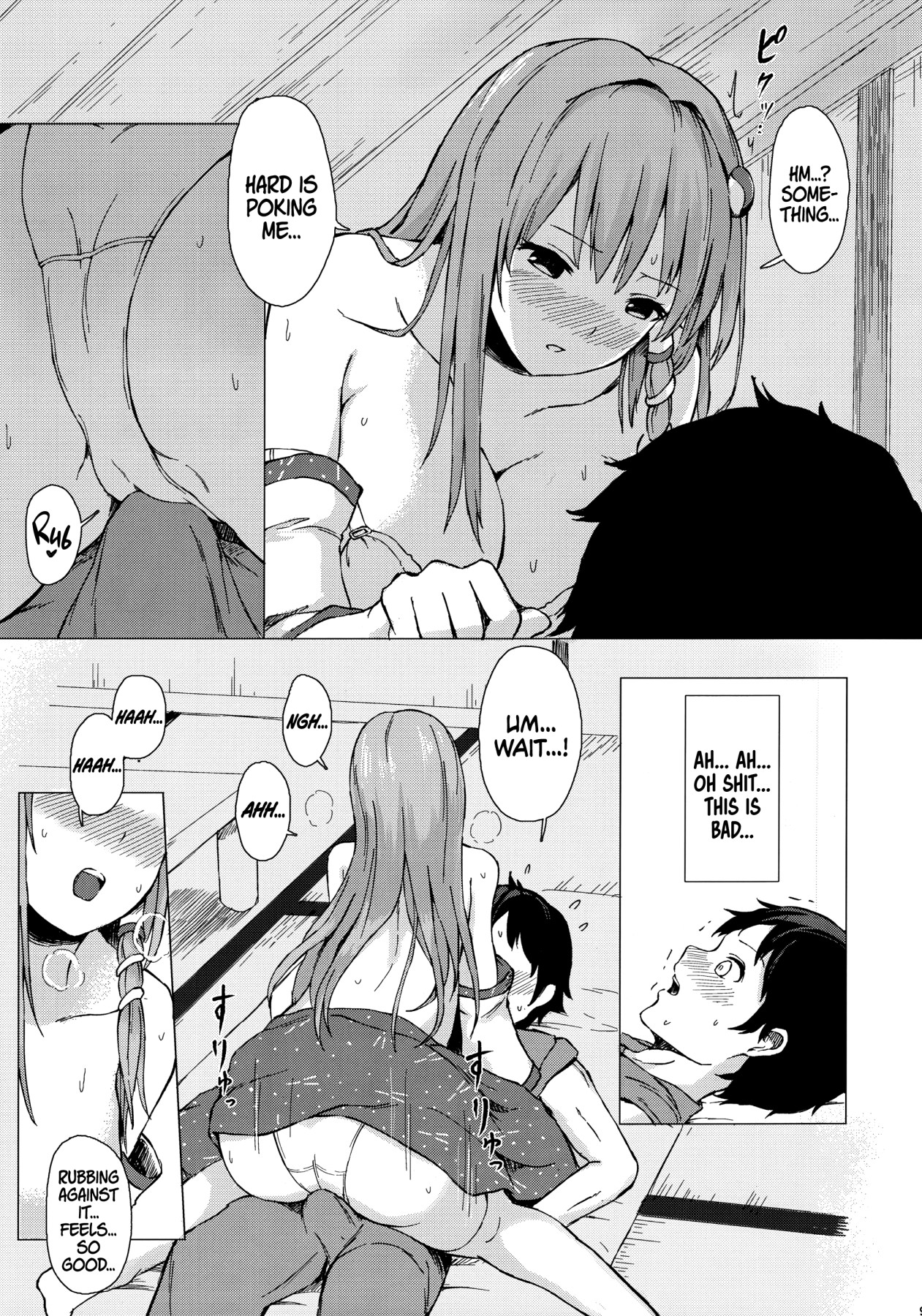 Hentai Manga Comic-A Sweet Night with Sanae-san-Read-8